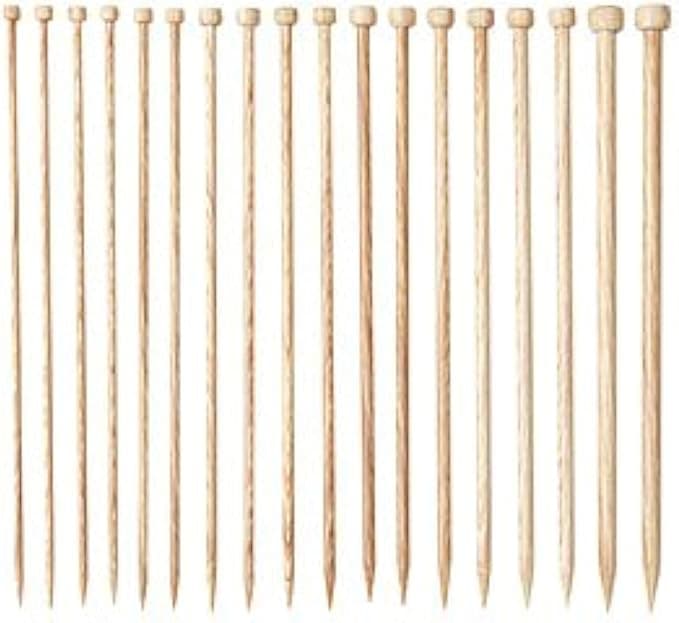 Knit Picks Wood Straight Single Point Knitting Needle Set