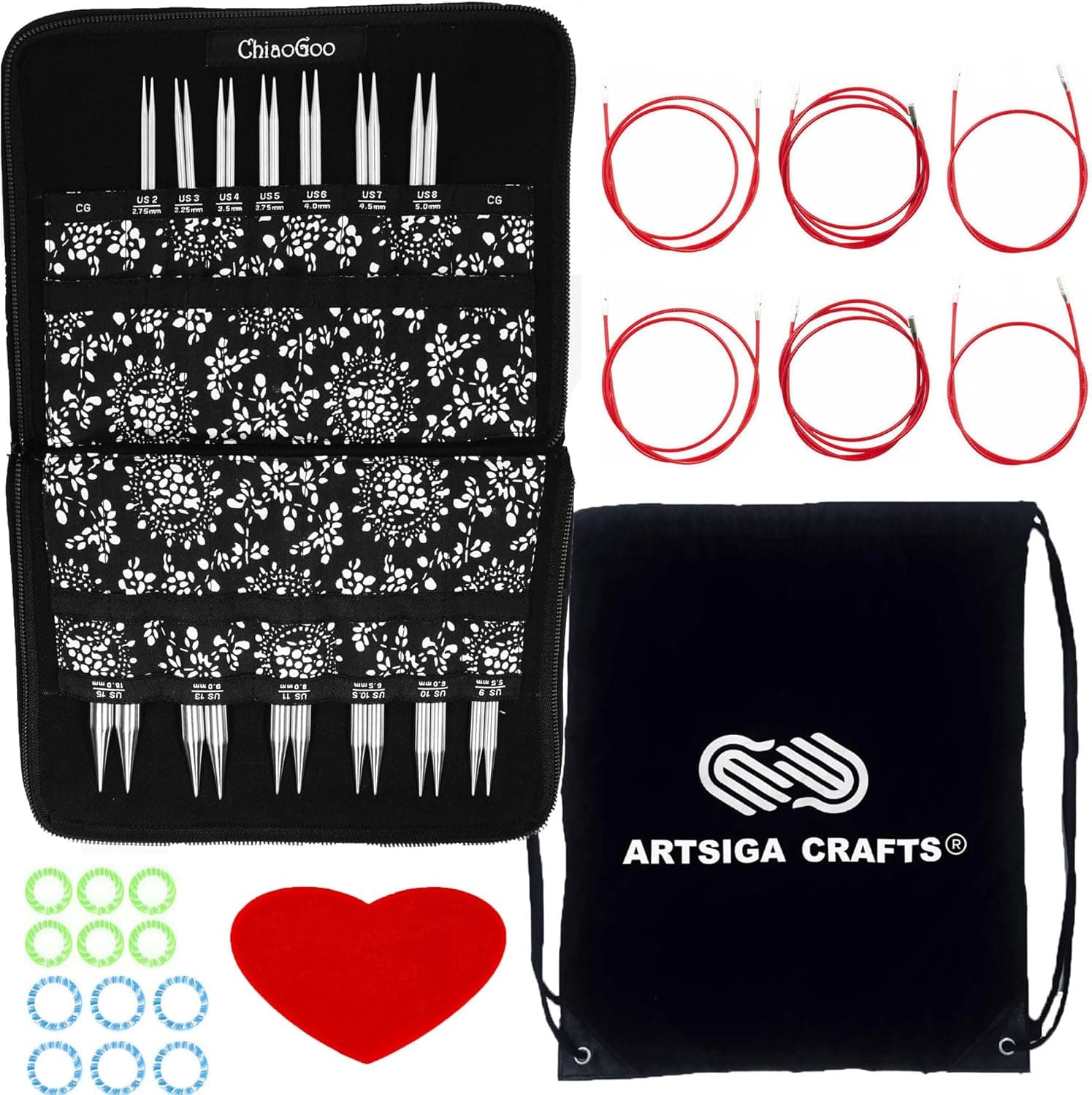 ChiaoGoo Circular Knitting Needle Set